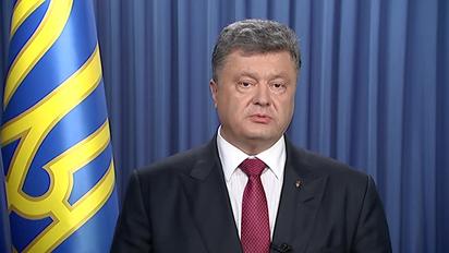 Петр Порошенко обратился к украинцам по поводу голосования и драки под Радой