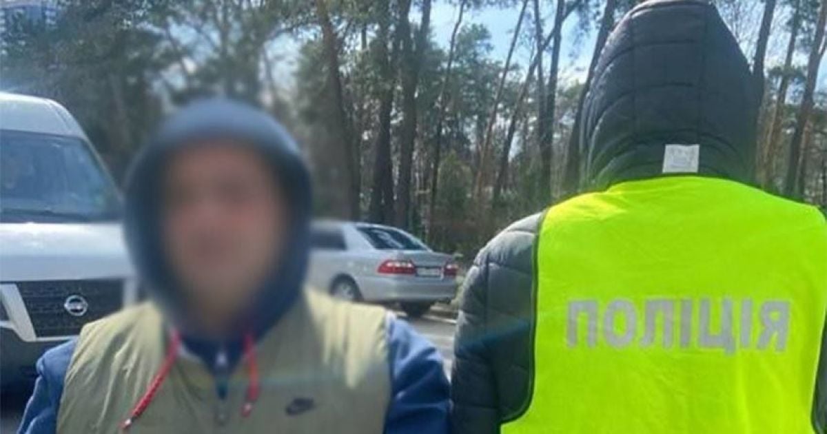 Задержанный участник мошеннической группы, которая присваивала квартиры умерших людей в Киеве