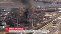 На нефтеперерабатывающем заводе в Техасе вспыхнул пожар