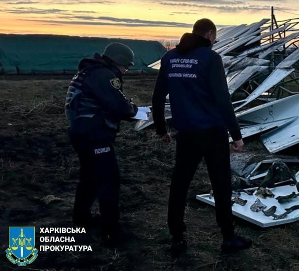 Последствия обстрелов Харьковщины 19 марта 2024 года/Фото: Харьковская областная прокуратура