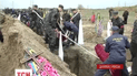 На Алеї героїв Краснопільського кладовища поховали 11 безіменних українських захисників