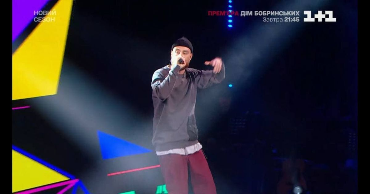 Герман Дудковський на сцені "Голосу країни"