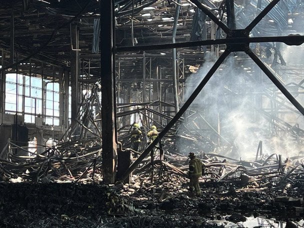 Росіяни знищили склад Червоного Хреста в Києві / © Червоний Хрест України