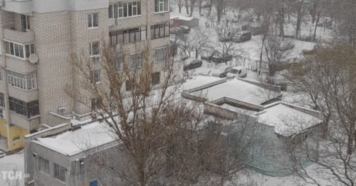 сніг у Херсоні