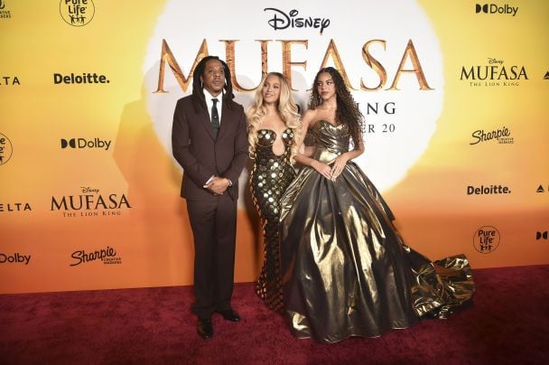 Jay-Z, Бейонсе та їхня донька / © Associated Press