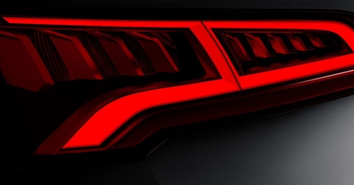 Audi опубликовала тизер нового кроссовера Q5