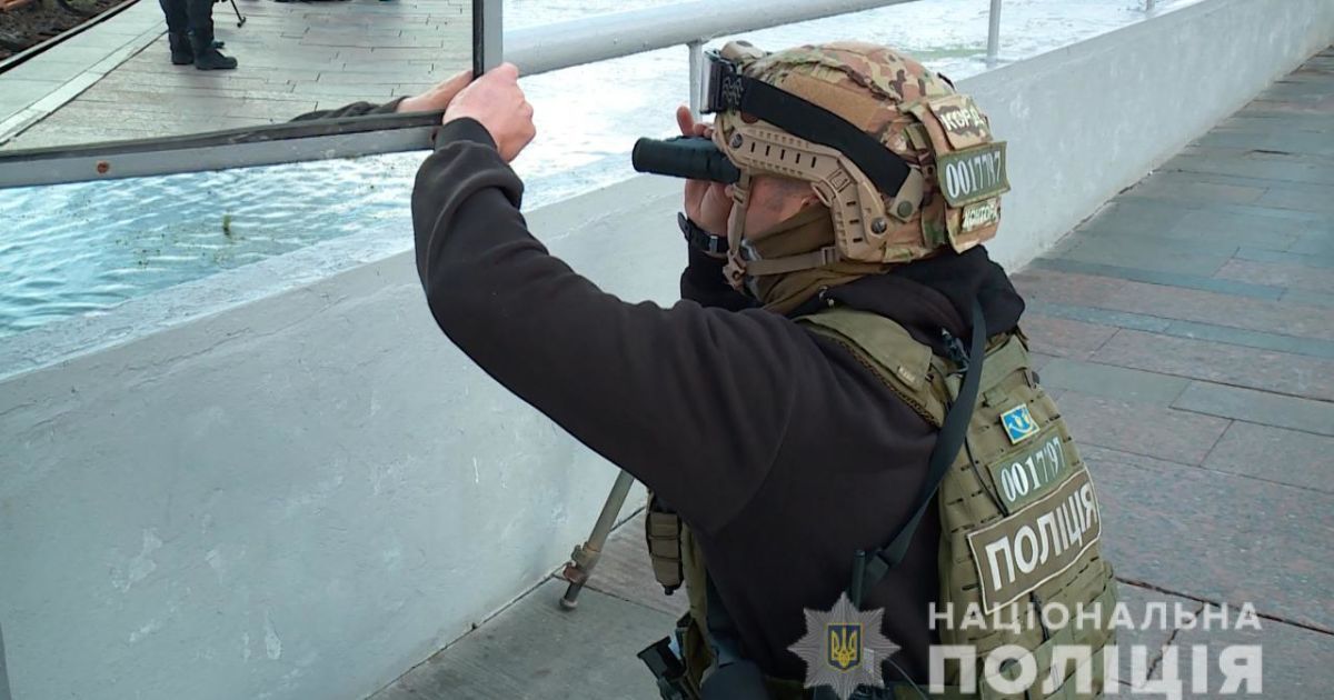 затримання Олексій Белько на мосту Метро в Києві, КОРД, поліція_1 / © Національна поліція України