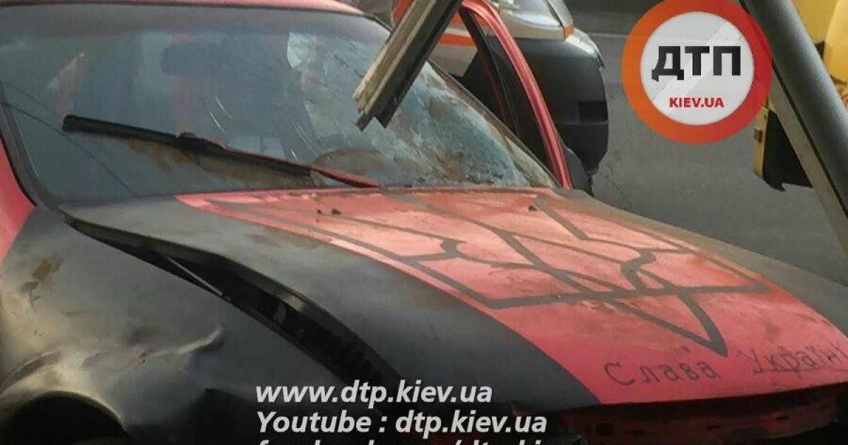 Авария в Киеве_1 / © facebook.com/dtp.kiev.ua