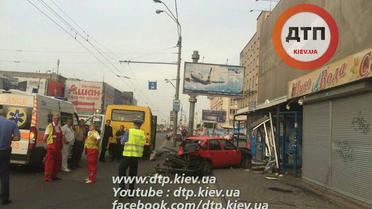 Авария в Киеве_2 / © facebook.com/dtp.kiev.ua