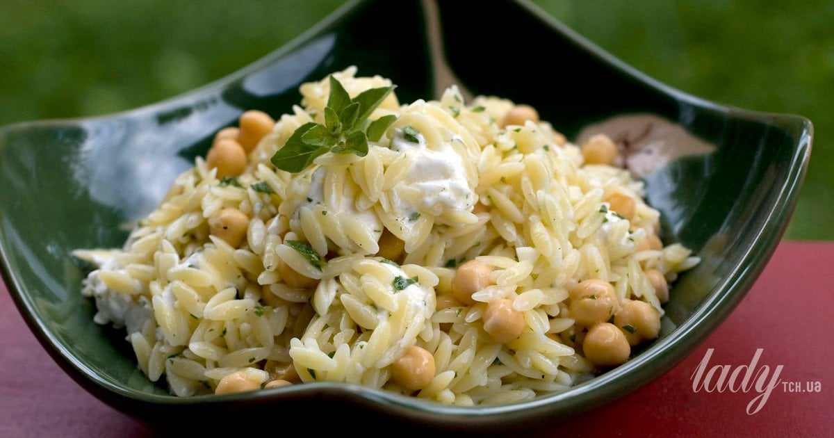 Паста Орзо з куркою