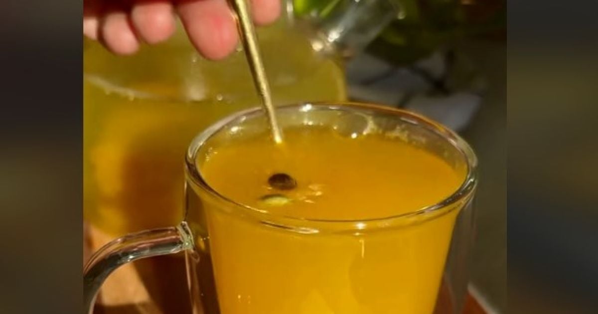 Живой чай // фото: tiktok.com/@anny.cooking