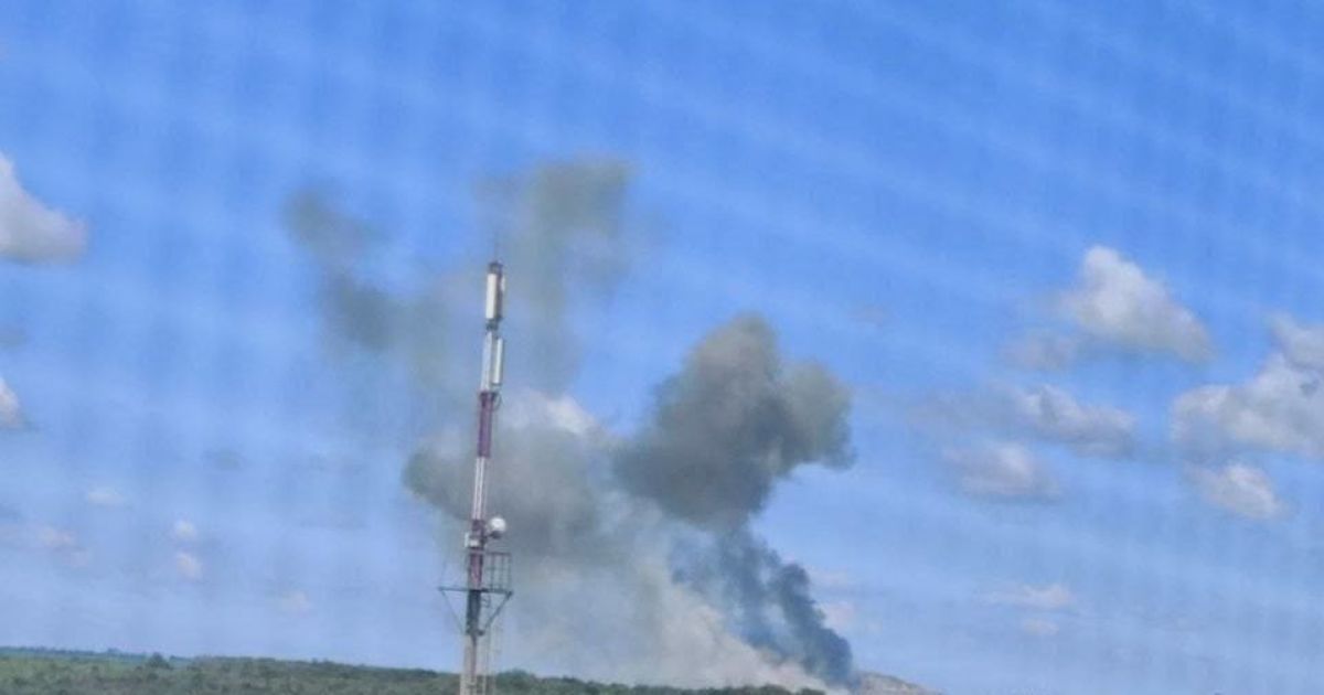 Вибух у Луганську