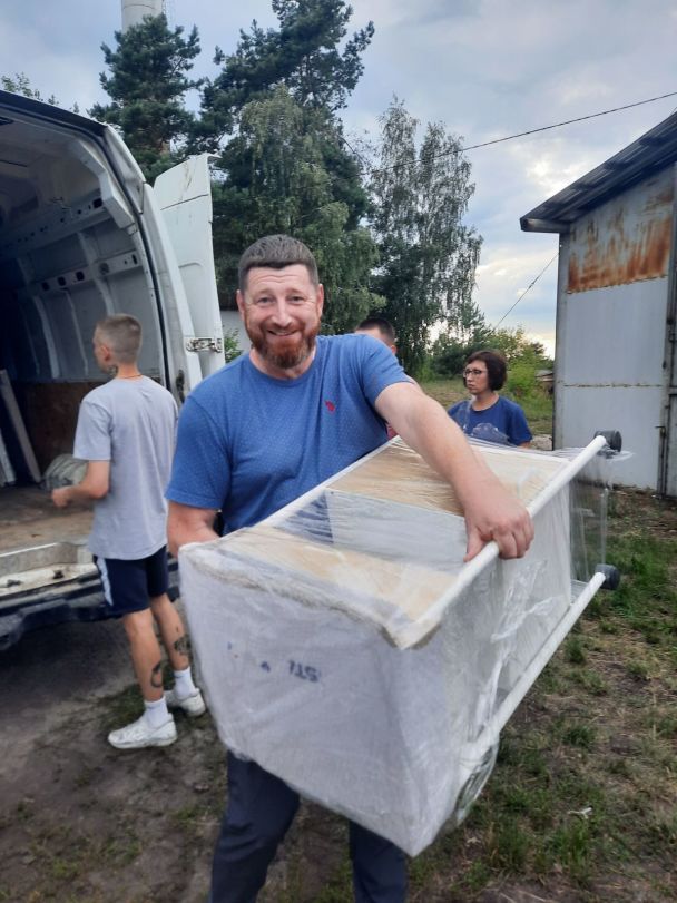 Директор диспансеру Євген Хамчич / Фото: Луганський обласний клінічний онкологічний диспансер