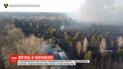 Один рятувальник зазнав травм під час гасіння пожежі у Чорнобильській зоні