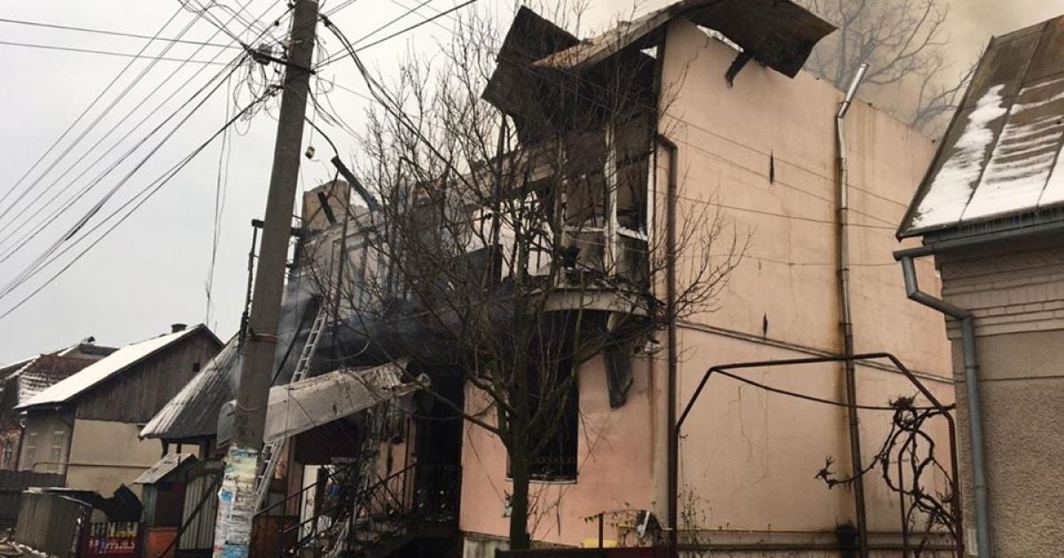 Пожежа на Закарпатті_3 / © ДСНС у Закарпатській області
