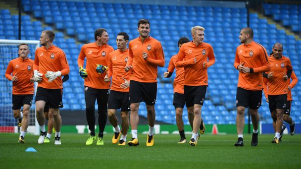 Тренировки "Шахтера" на "Етіхад" / © ФК Шахтер