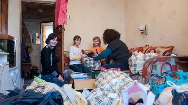 Родина в Авдіївці_1 / © Нина Грушецкая