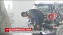 Работников винницкой автомойки застали за рулем электрокара клиентки