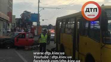 Авария в Киеве_6 / © facebook.com/dtp.kiev.ua