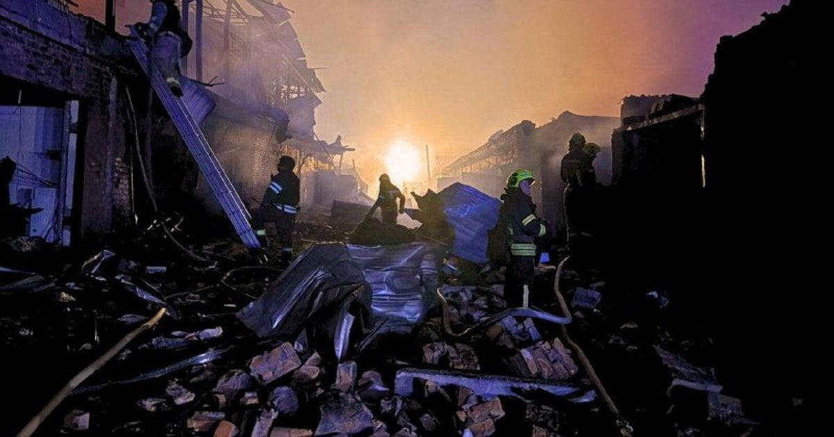 Перші кадри з місця влучання у Білій Церкві