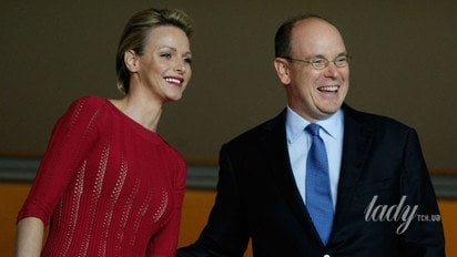 Княгиня Шарлін та князь Альбер II