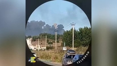 Атаку дронів на Ярославську область РФ зняли на відео