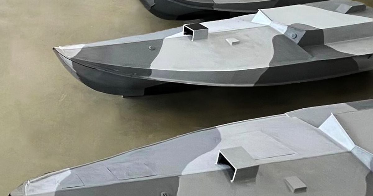 Морские дроны "SeaBaby", то есть "Морской младенец"/фото СБУ