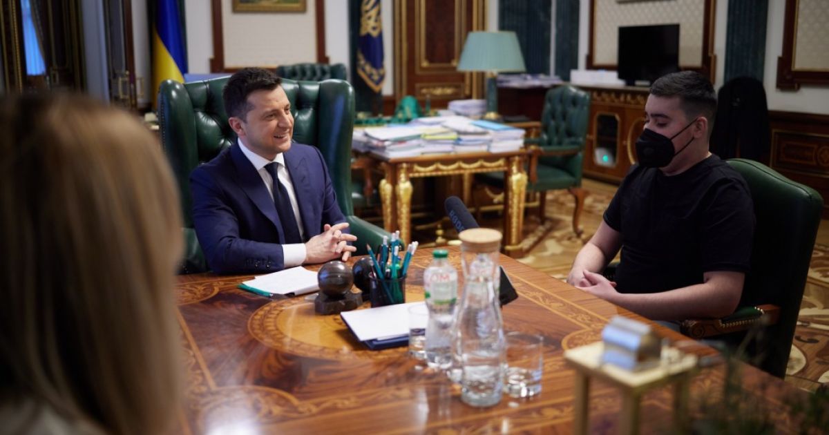 Зеленський здійснив мрію 17-річного хлопця, який подолав важку хворобу