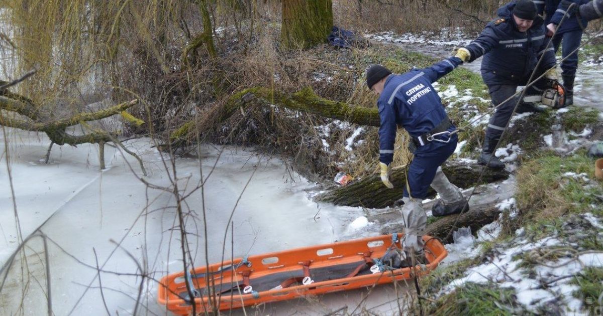 Провалилися під кригу: у Кременчуці на річці Сухий Кагамлик втопилися двоє малолітніх дітей