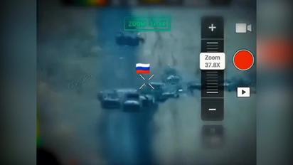 На Покровському напрямку Leopard знищив колону техніки РФ