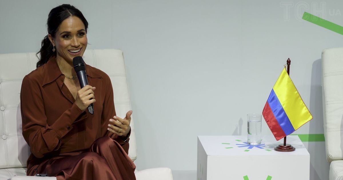 Меган Маркл и вице-президентом Колумбии Франсией Маркес