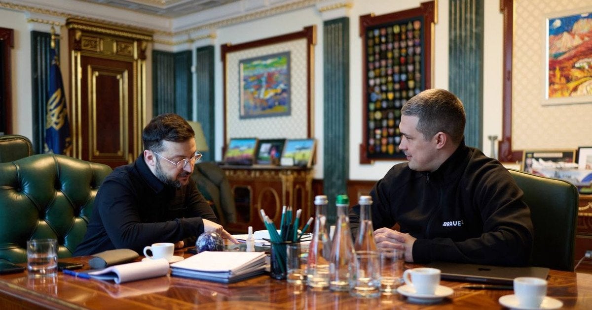 Владимир Зеленский и Михаил Федоров