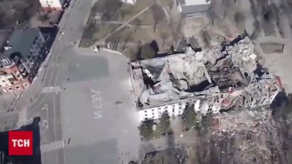 Годовщина удара по драмтеатру в Мариуполе