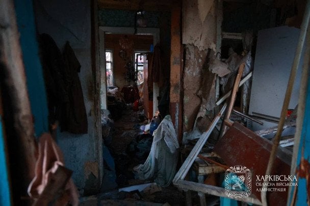 Guided aerial bomb attack on Kharkiv, January 19 / © Oleh Synehubov / © Олег Синєгубов