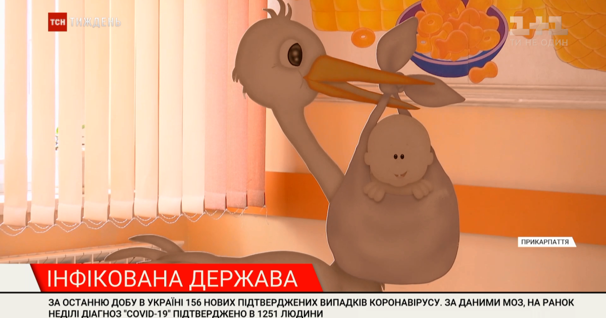 На Прикарпатье из-за коронавируса под угрозой оказались и медики, и пациенты роддома и перенитального центра