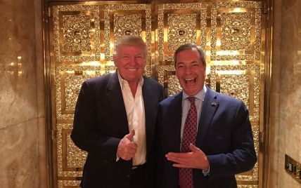 "Він буде хорошим президентом". Ідеолог Brexit зустрівся з Трампом