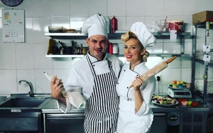 Закохані кухарі: Матвієнко та Мірзоян знялися у кумедній фотосесії