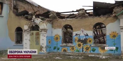 Граффити с подтектом, еще один именитый художник оставил след в Киевской области