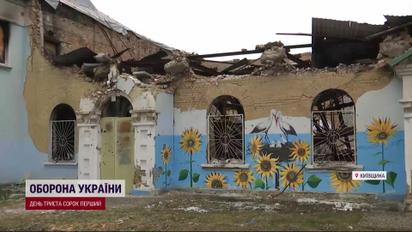 Граффити с подтектом, еще один именитый художник оставил след в Киевской области