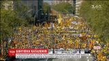 Право на самовизначення: на вулиці Барселони знову виходять сотні тисяч людей