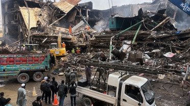 Пожежа в ТЦ Пакистану_2 / © Associated Press