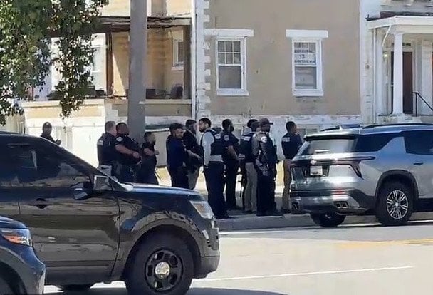 Поліція розслідує стрілянину біля синагоги.  / © dailymail.co.uk