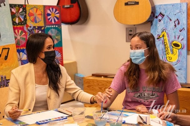 Меган Маркл у лікарні Лос-Анджелеса, фото: instagram.com/childrensla