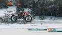 Зимние мотосоревнования в Черкасской области