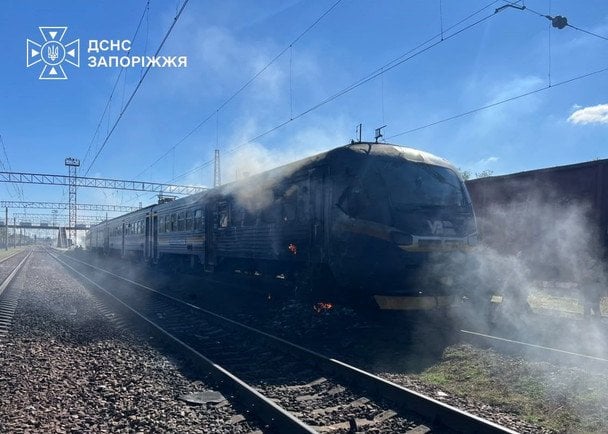 Поїзд Дніпро—Запоріжжя / © ДСНС
