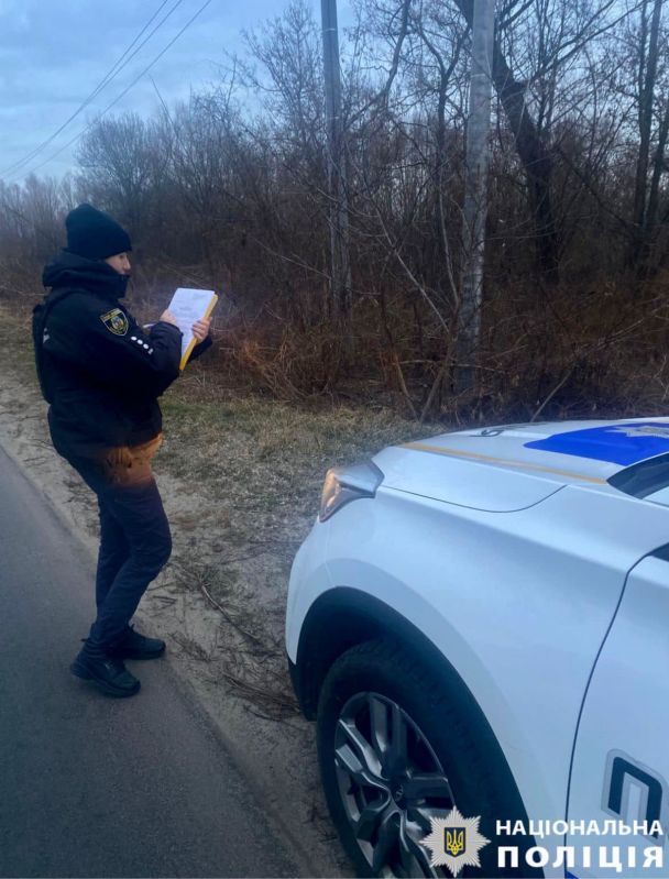 Полиция Киевщины документирует последствия атаки врага в области / © Полиция Киевской области