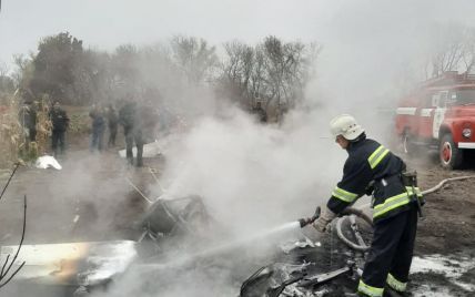 На Полтавщине разбился вертолет - разбился экс-министр Кутовой