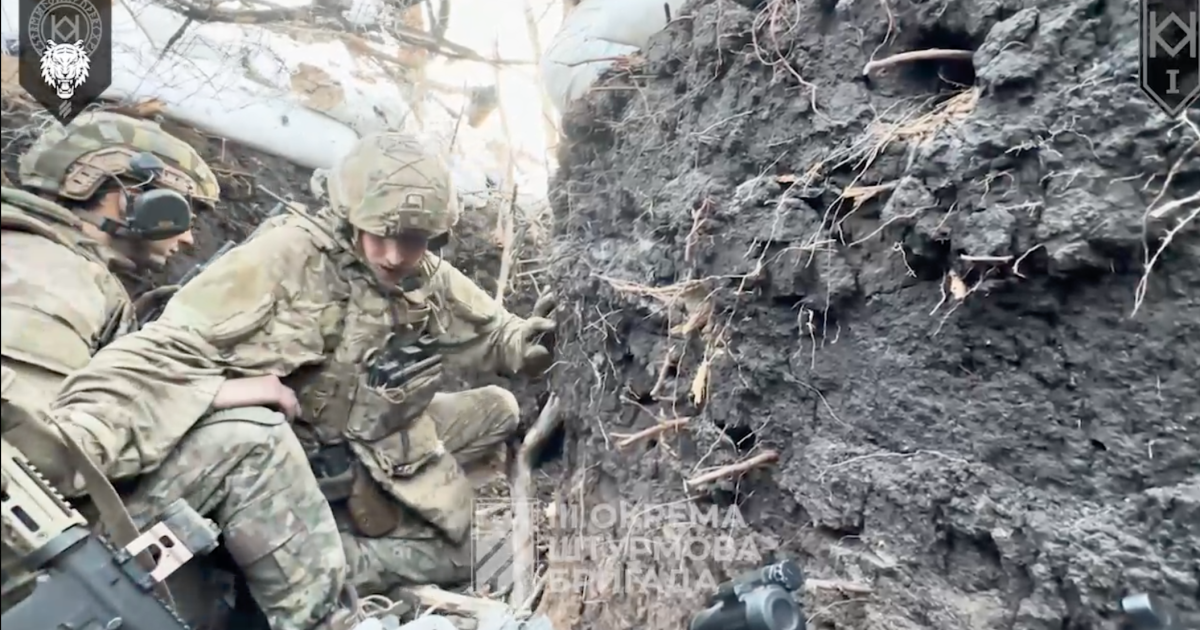 Бійці 3-ї штурмової на зайнятих позиціях окупантів на Харківщині / Фото: скриншот