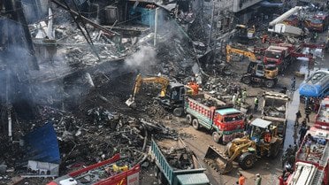 Пожежа в ТЦ Пакистану_3 / © Associated Press