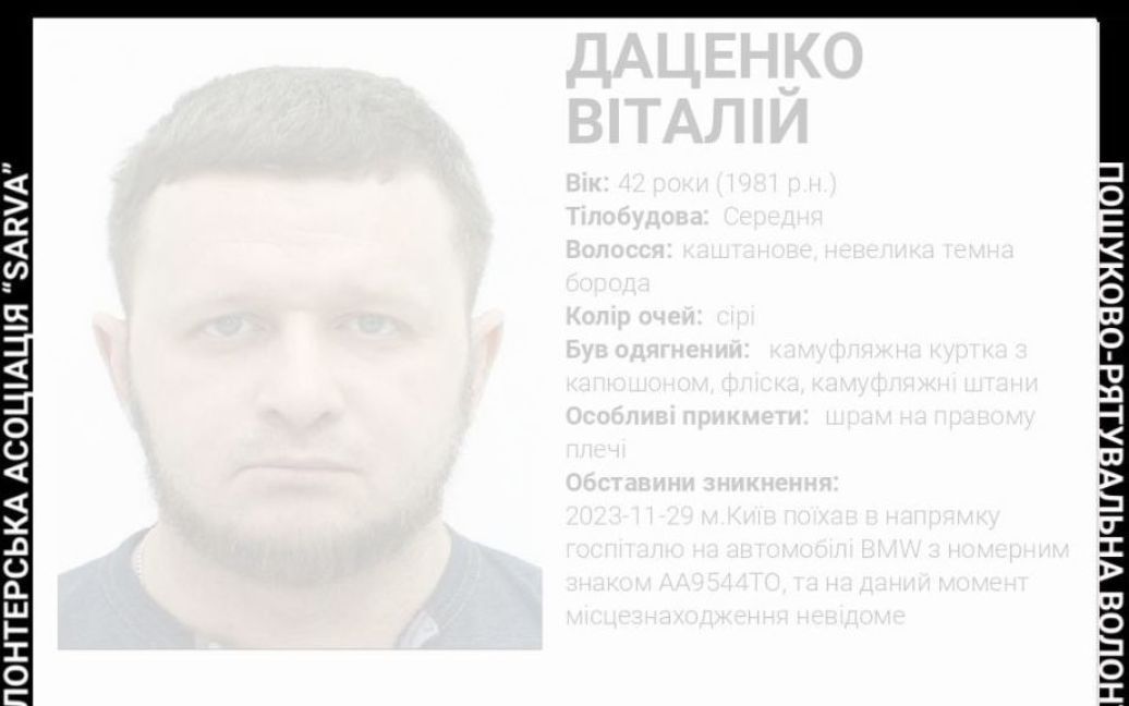 42-летний Виталій Даценко был жестоко убит / © 